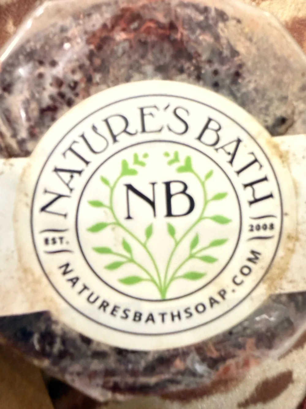 Nature’s Bath Handmade Artisan Soap Bar | Natural Bath Soap | New Sealed